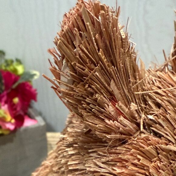 Straw Fox Figurine Brown - Picture 6 of 12